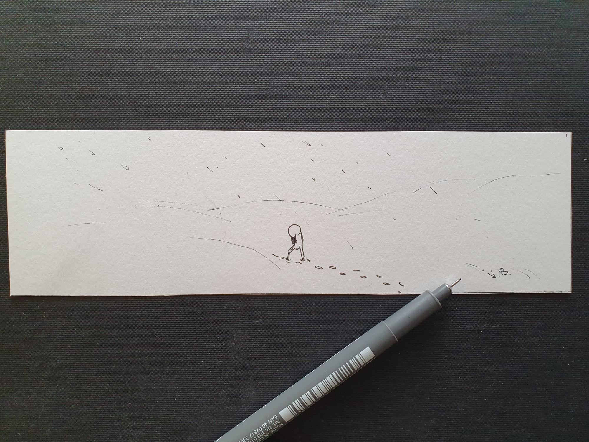 Mini Umano in tempesta